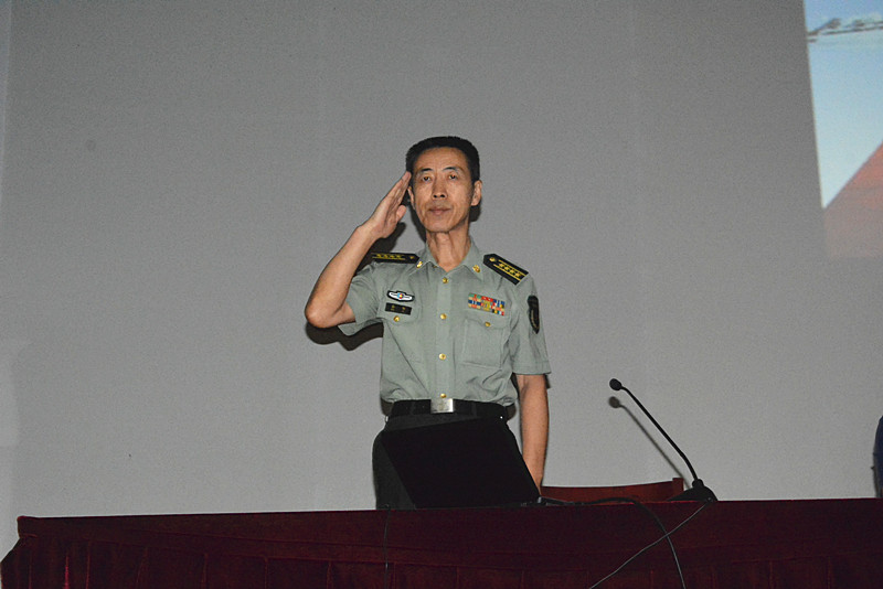 国防大学孙旭教授来我校作中国梦强军梦我的梦国防教育讲座